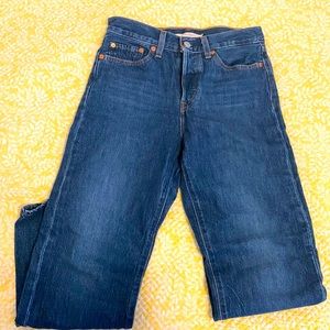 Wedgie Straight Levis Jeans